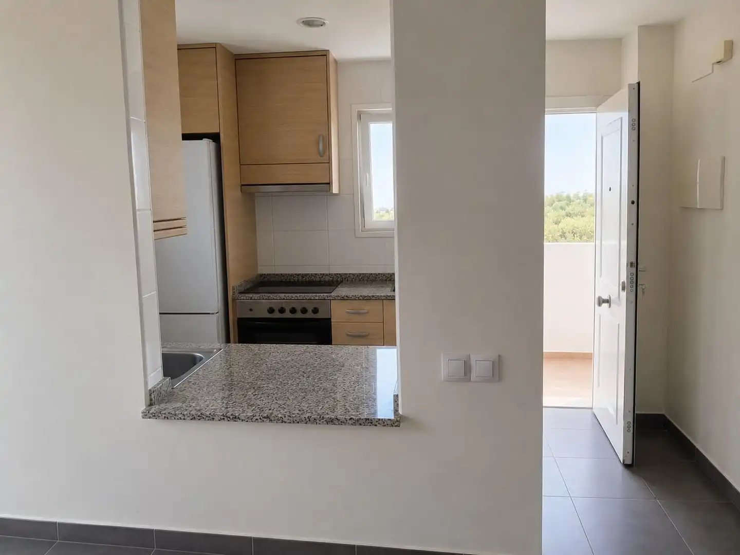 Cuina de Apartament en venda en Alcalà de Xivert amb Aire condicionat, Jardí privat i Terrassa