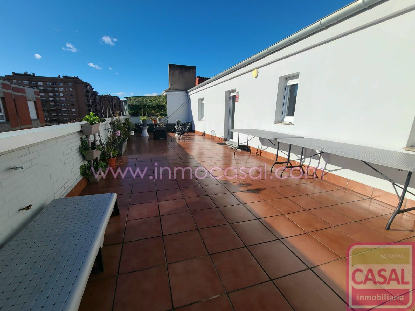 Terrace of Flat for sale in Gijón   with Heating and Terrace