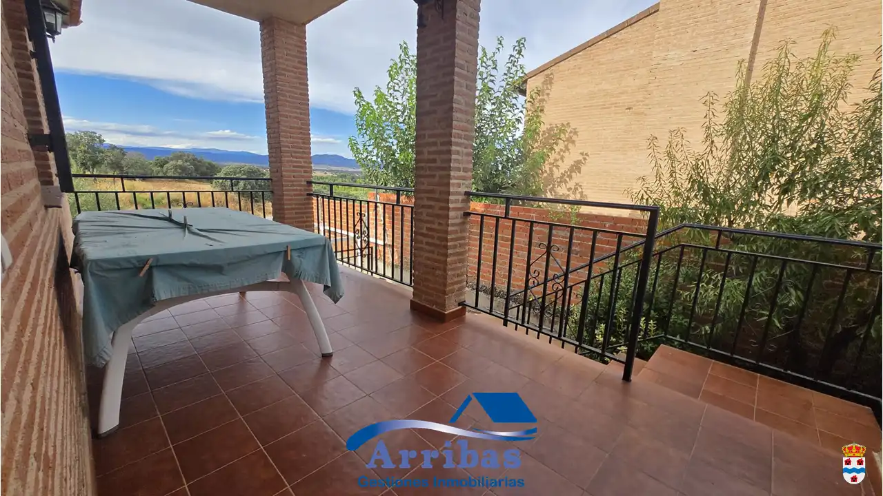 Terraza de Casa o chalet en venta en El Casar de Escalona con Calefacción, Jardín privado y Terraza