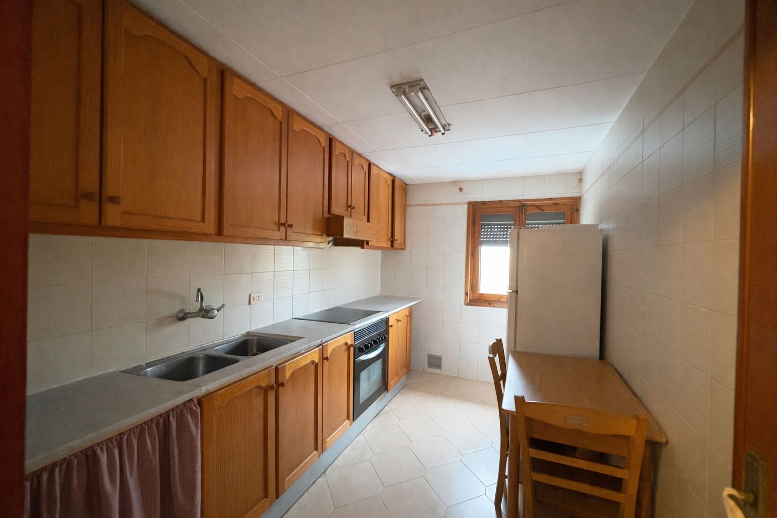 Cuina de Casa adosada en venda en La Pobla Llarga amb Balcó