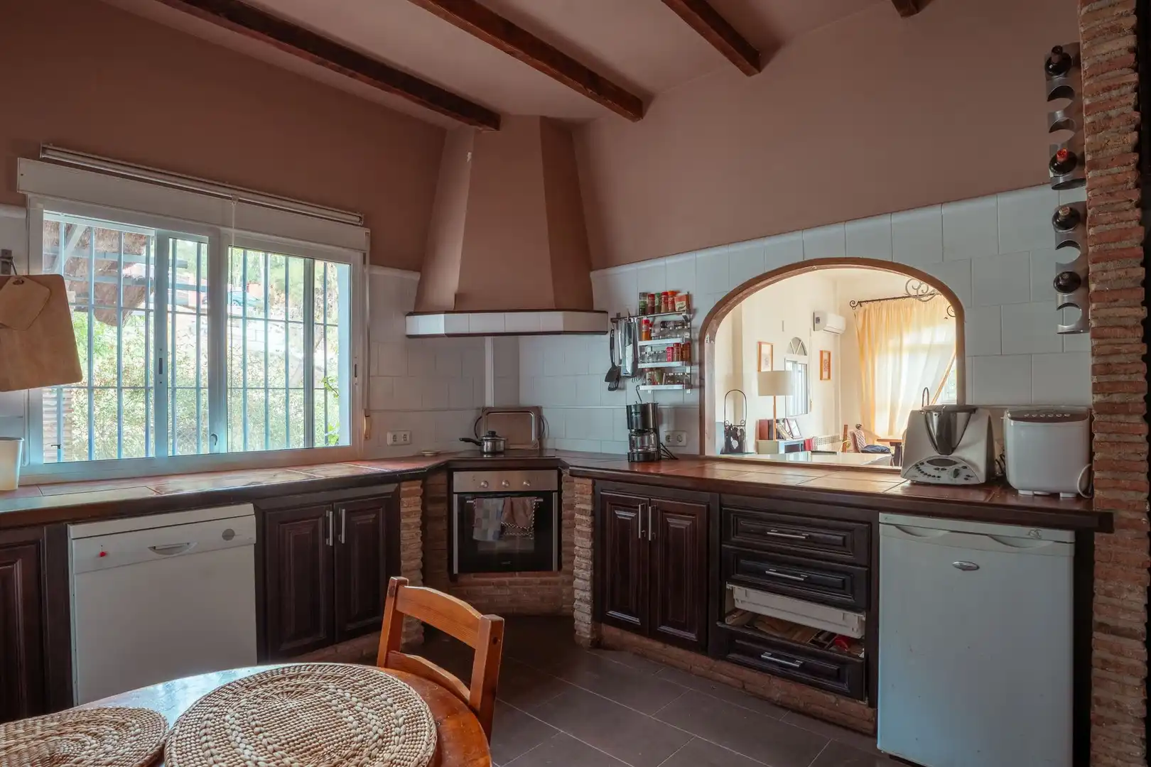 Küche von Country house zum Verkauf in Málaga mit Terrasse und Balkon