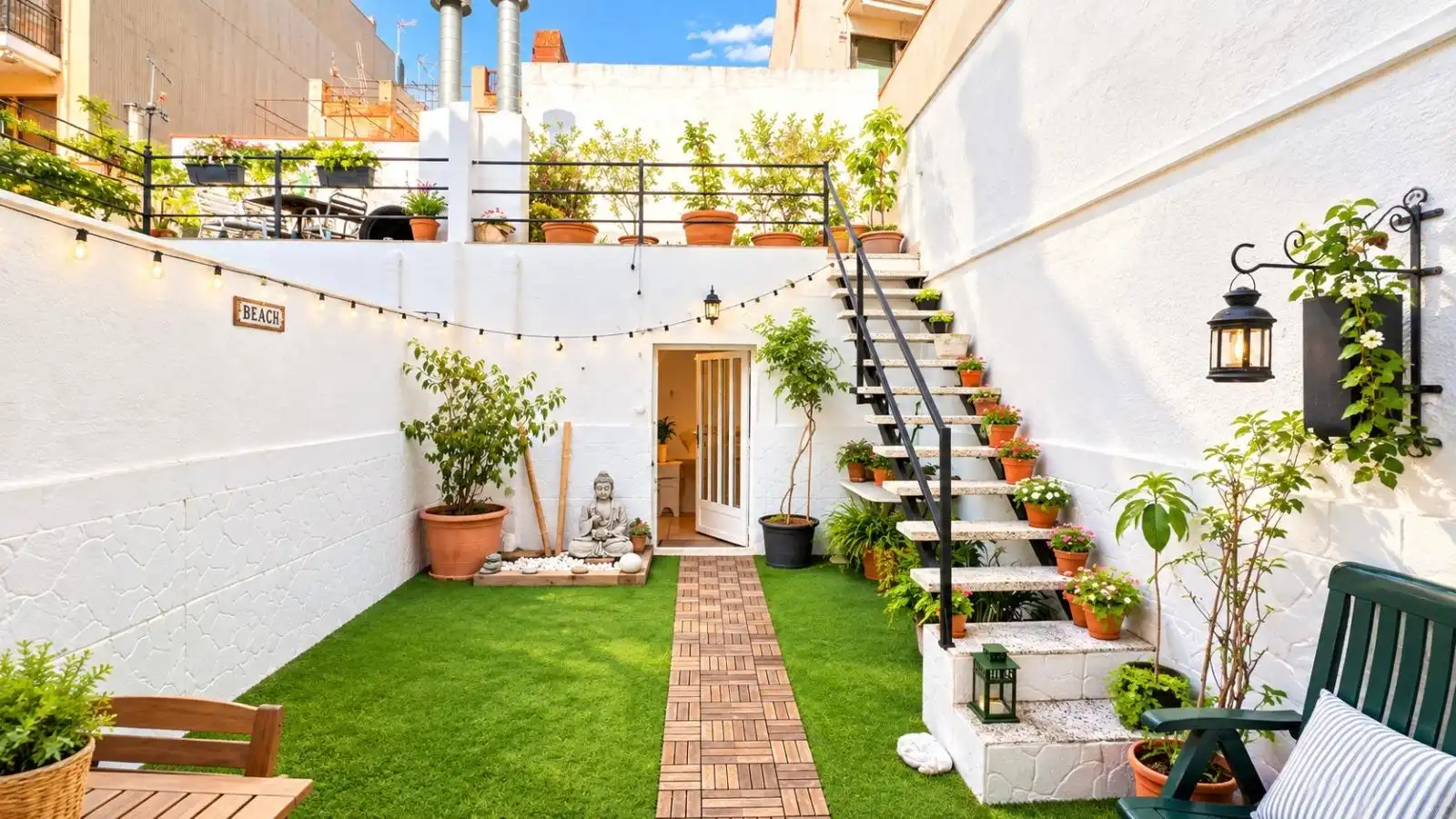 Reihenhaus mit Garten zum Verkauf in Can Feu - Gràcia, imagen 8