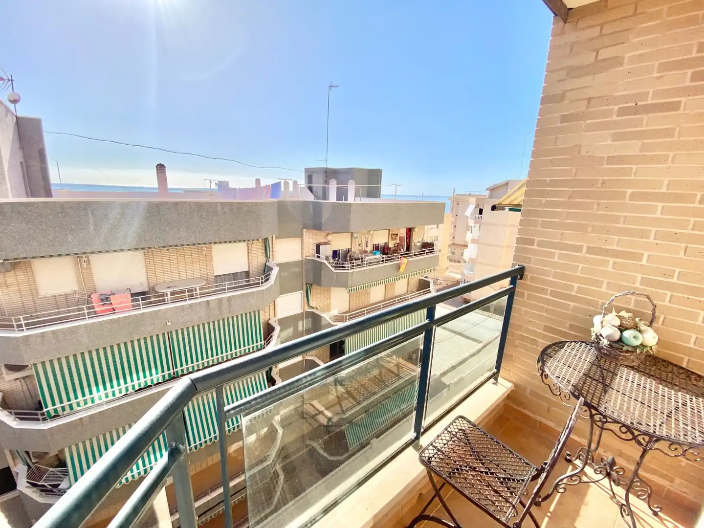 Balcony of Attic for rent in Guardamar del Segura  with Air Conditioner, Heating and Furnished
