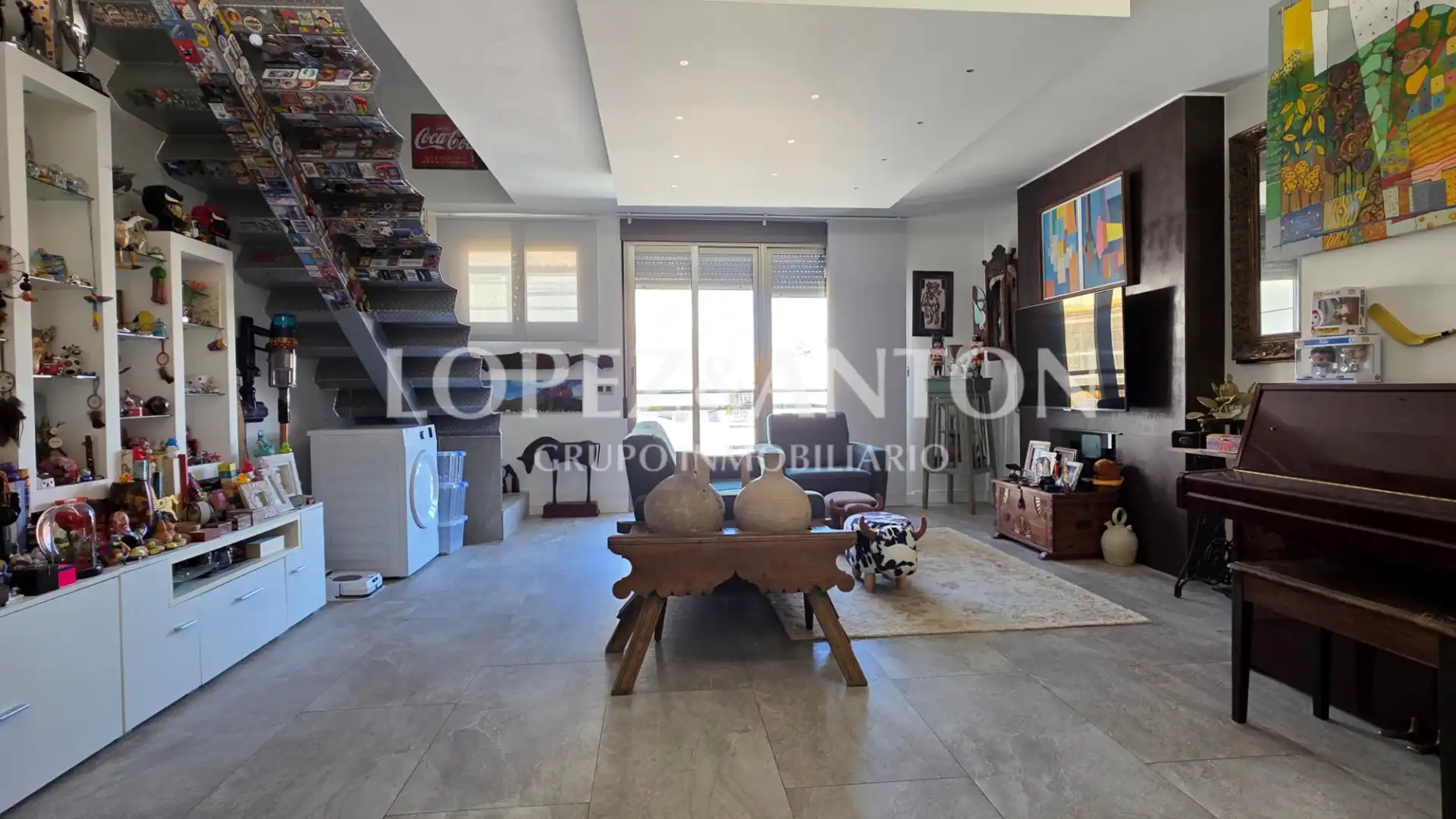 Sala de estar de Dúplex en venta en Pueblo