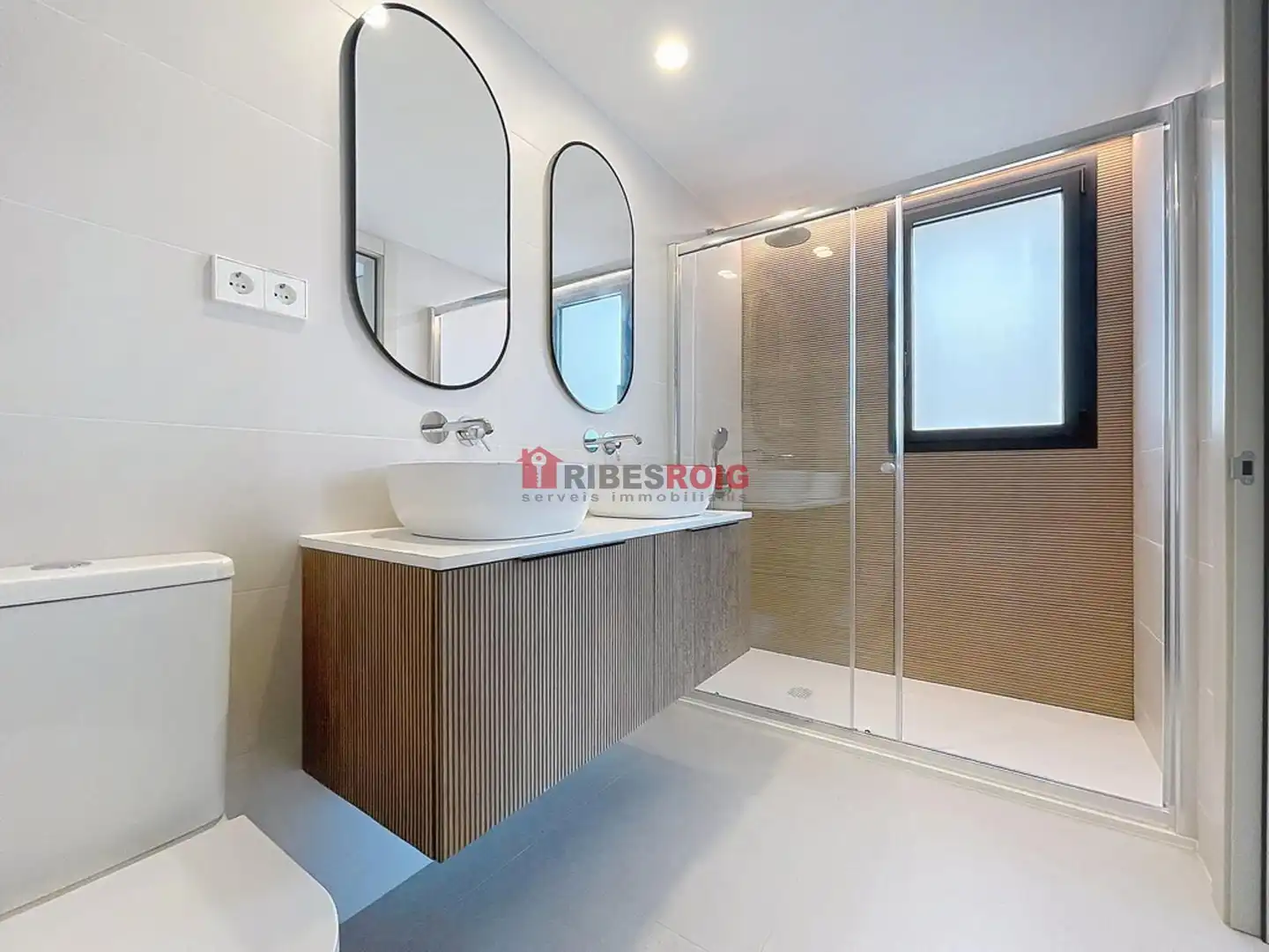 Badezimmer von Wohnung zur Miete in Sant Pere de Ribes mit Klimaanlage, Heizung und Terrasse