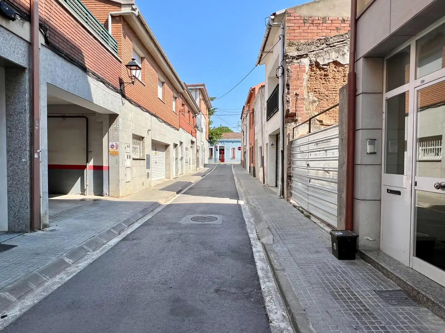 Vista exterior de Garatge en venda en Cardedeu