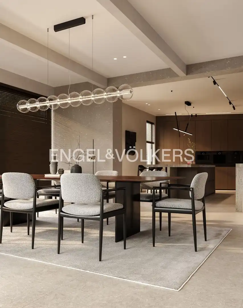 Comedor de Casa o chalet en venta en Barcelona con Aire acondicionado, Calefacción y Jardín privado
