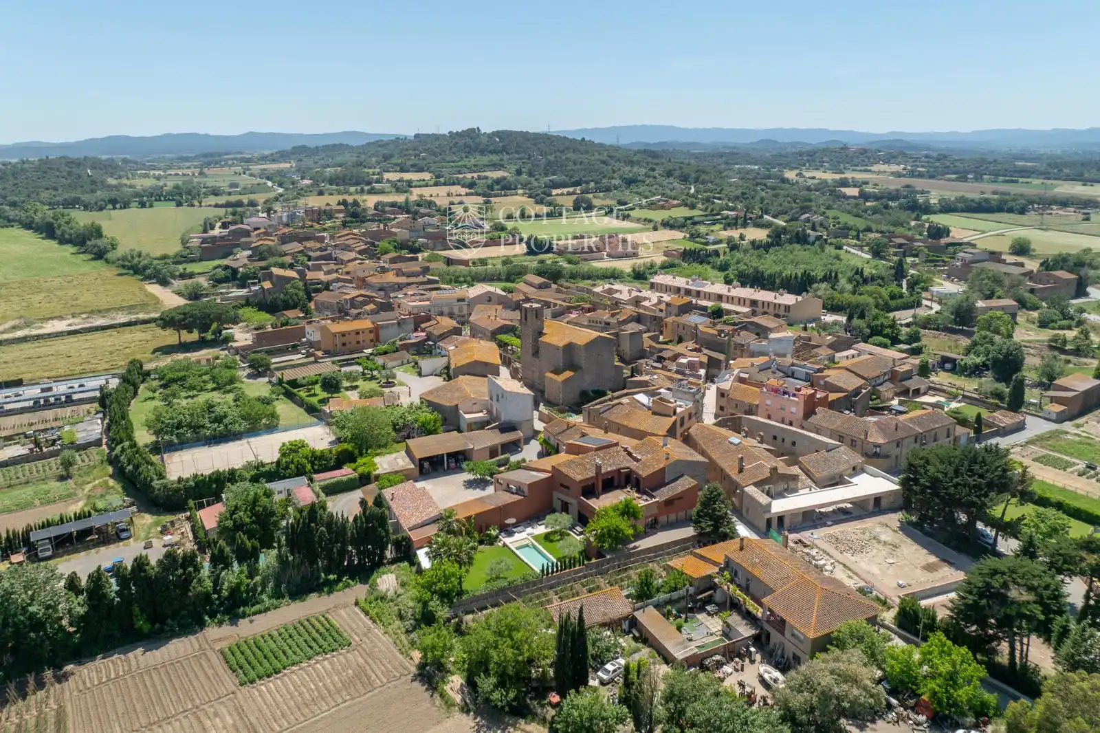 Vista exterior de Finca rústica en venta en Gualta con Aire acondicionado, Calefacción y Terraza