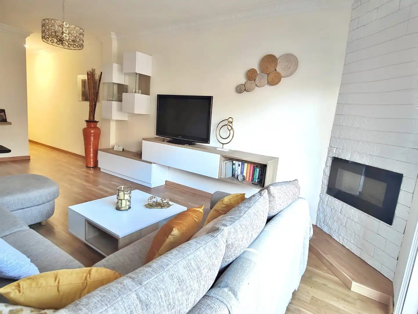 Sala de estar de Piso en venta en Güímar con Aire acondicionado, Terraza y Amueblado