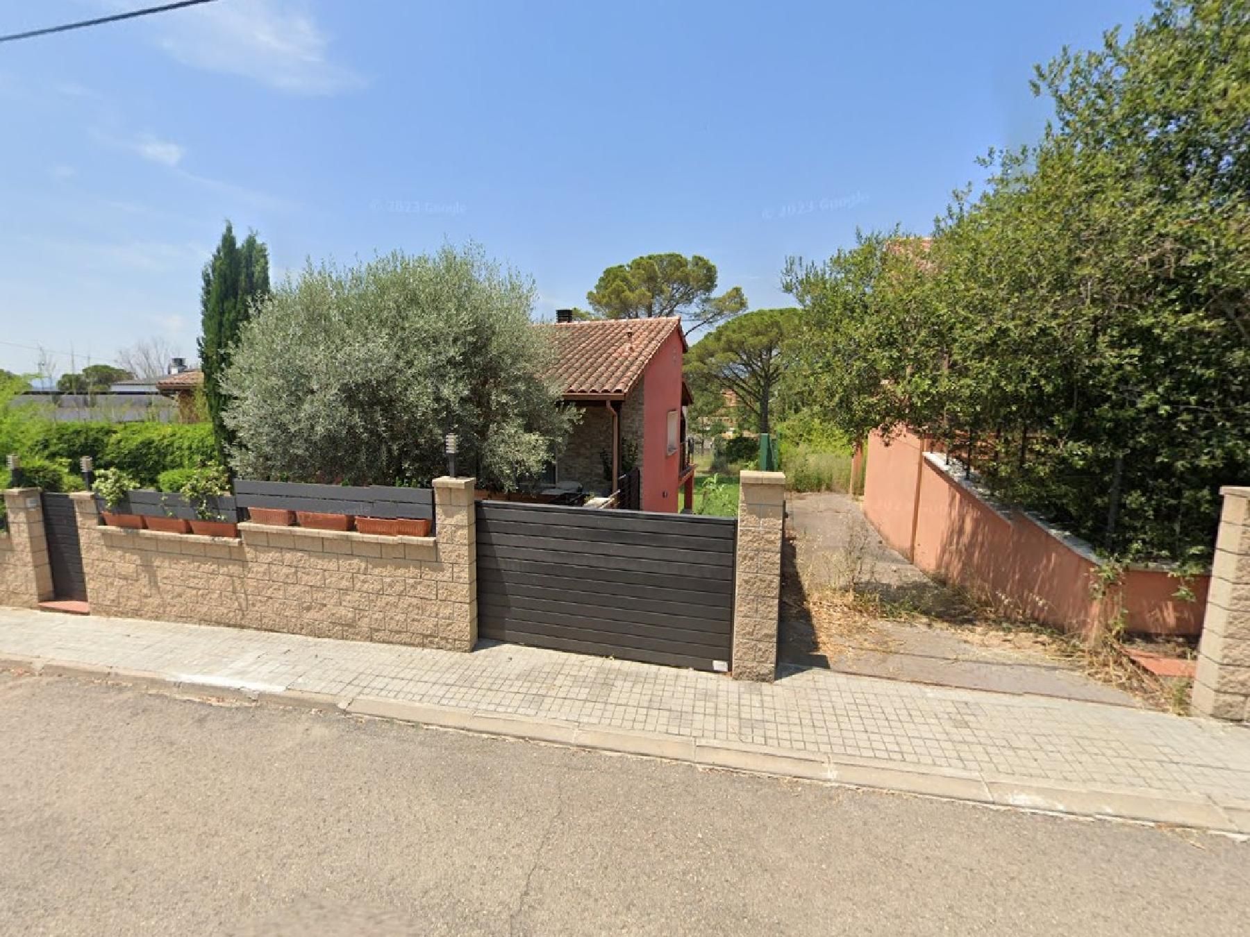 Vista exterior de Casa o chalet en venta en Sils con Jardín privado