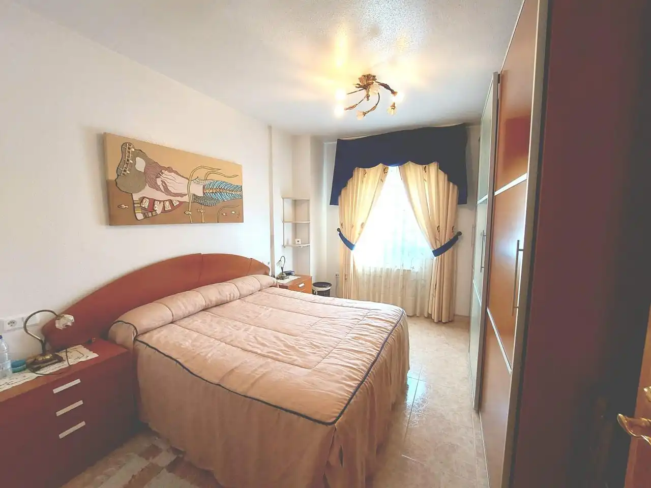 Schlafzimmer von Einfamilien-Reihenhaus zum Verkauf in Huércal-Overa mit Klimaanlage, Heizung und Terrasse