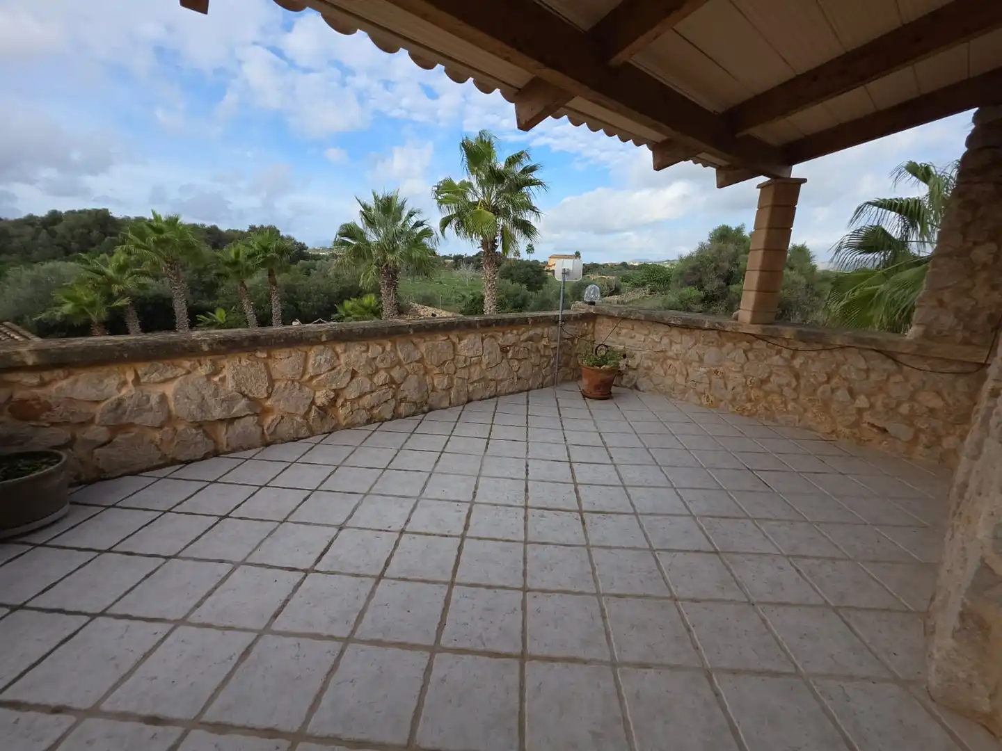 Terraza de Finca rústica en venta en Sant Llorenç des Cardassar con Aire acondicionado, Calefacción y Trastero