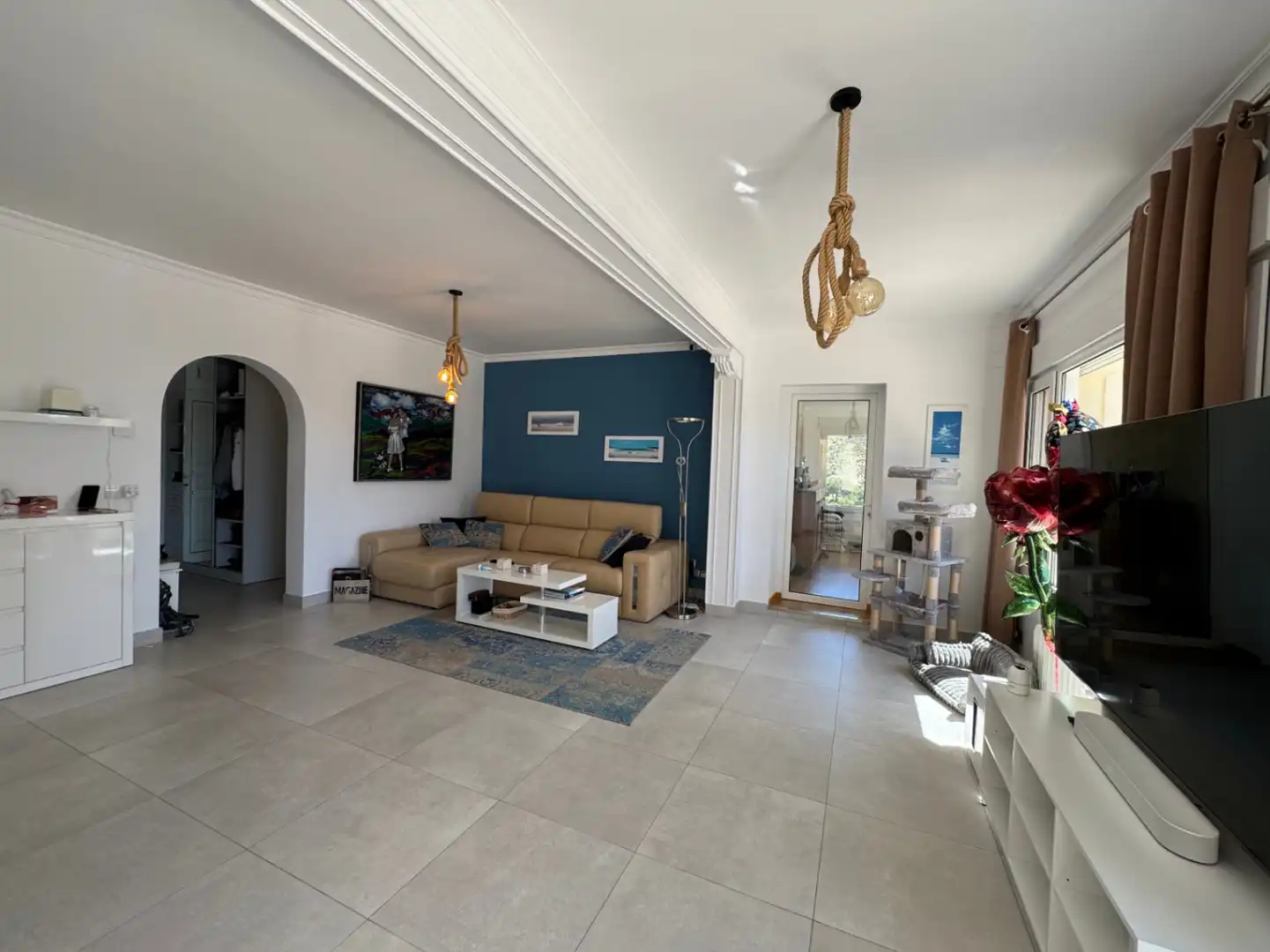Living room of Houses for sale in Moraira  with Air Conditioner, Heating and Private garden