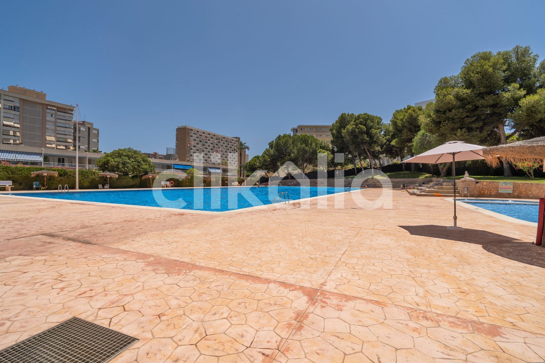 Piscina de Piso en venta en Alicante / Alacant con Aire acondicionado, Piscina y Balcón