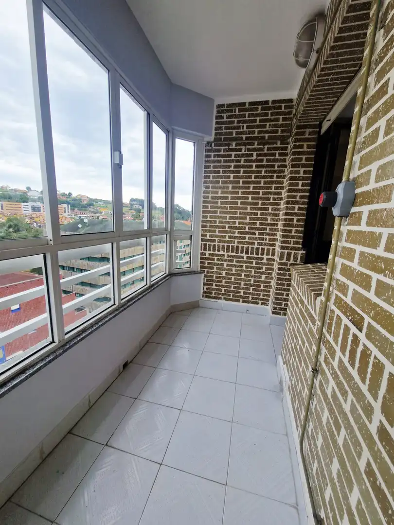 Terrasse von Wohnung zur Miete in Castrillón mit Heizung und Parkett