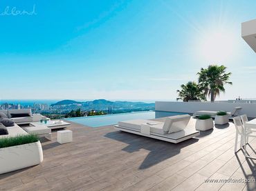 Xalet amb jardí en venda a Balcón de Finestrat - Terra Marina