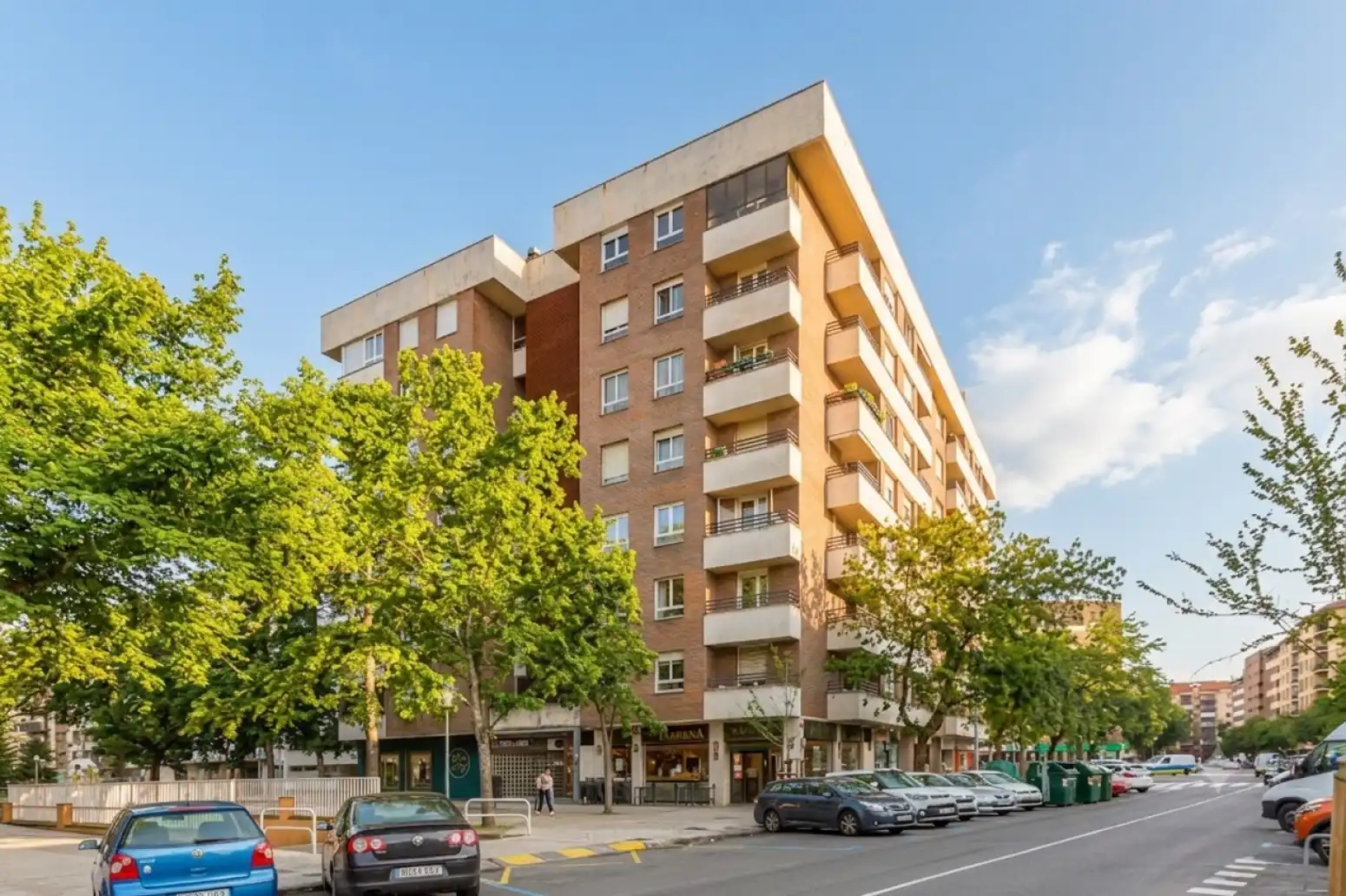 Exterior view of Attic for sale in  Pamplona / Iruña  with Heating, Parquet flooring and Terrace