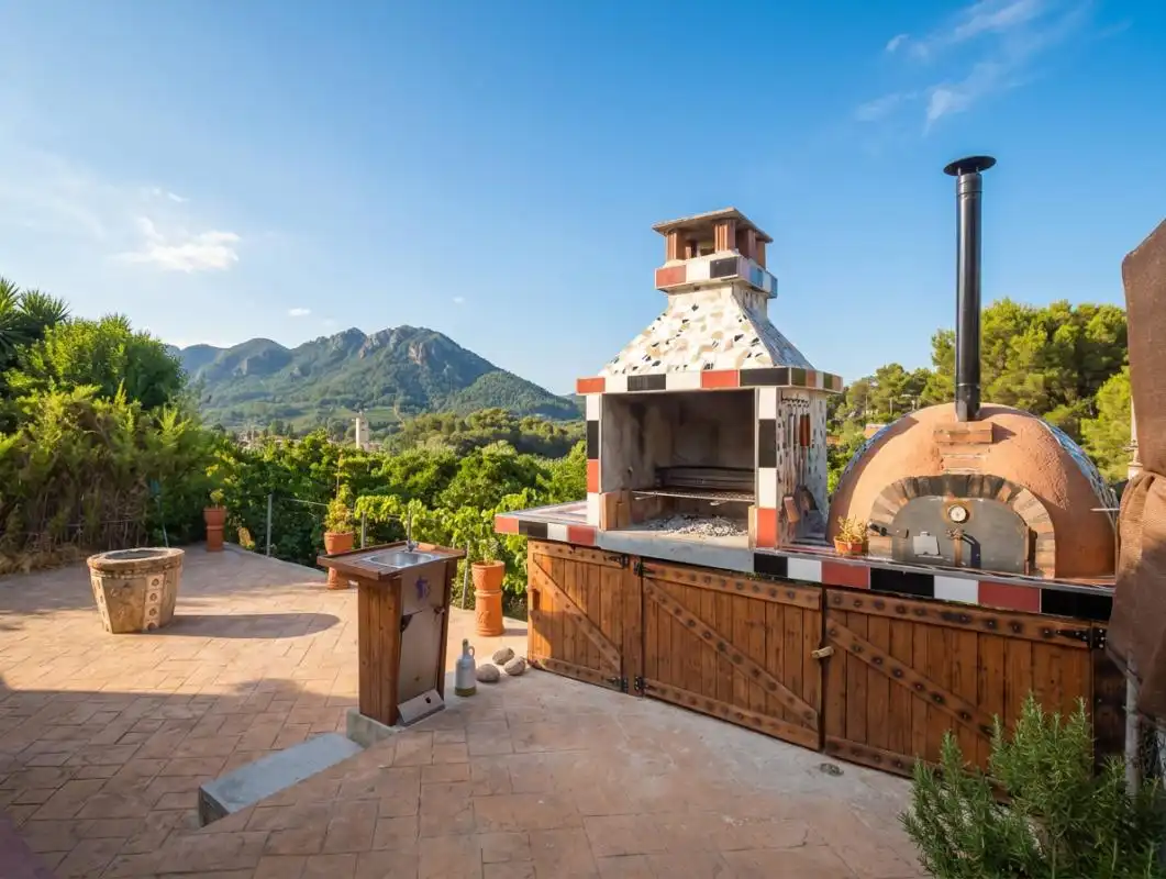 Terraza de Casa o chalet en venta en Simat de la Valldigna con Calefacción, Jardín privado y Terraza
