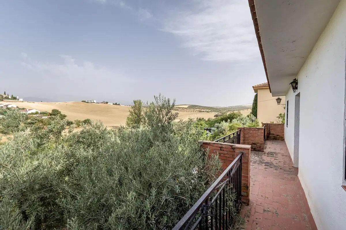 Terraza de Casa o chalet en venta en Las Gabias con Jardín privado, Terraza y Piscina