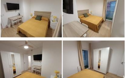 Bedroom of Flat for sale in  Madrid Capital  with Heating, Terrace and Furnished