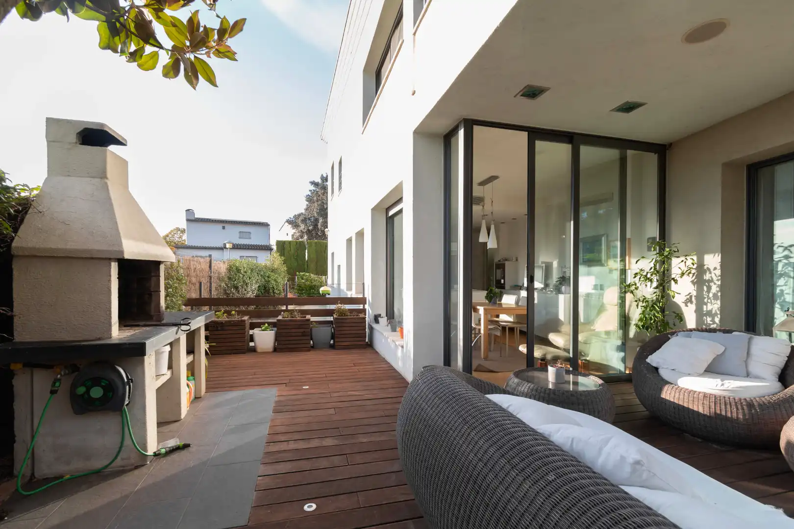 Terrace of Houses for sale in Girona  with Air Conditioner, Heating and Private garden