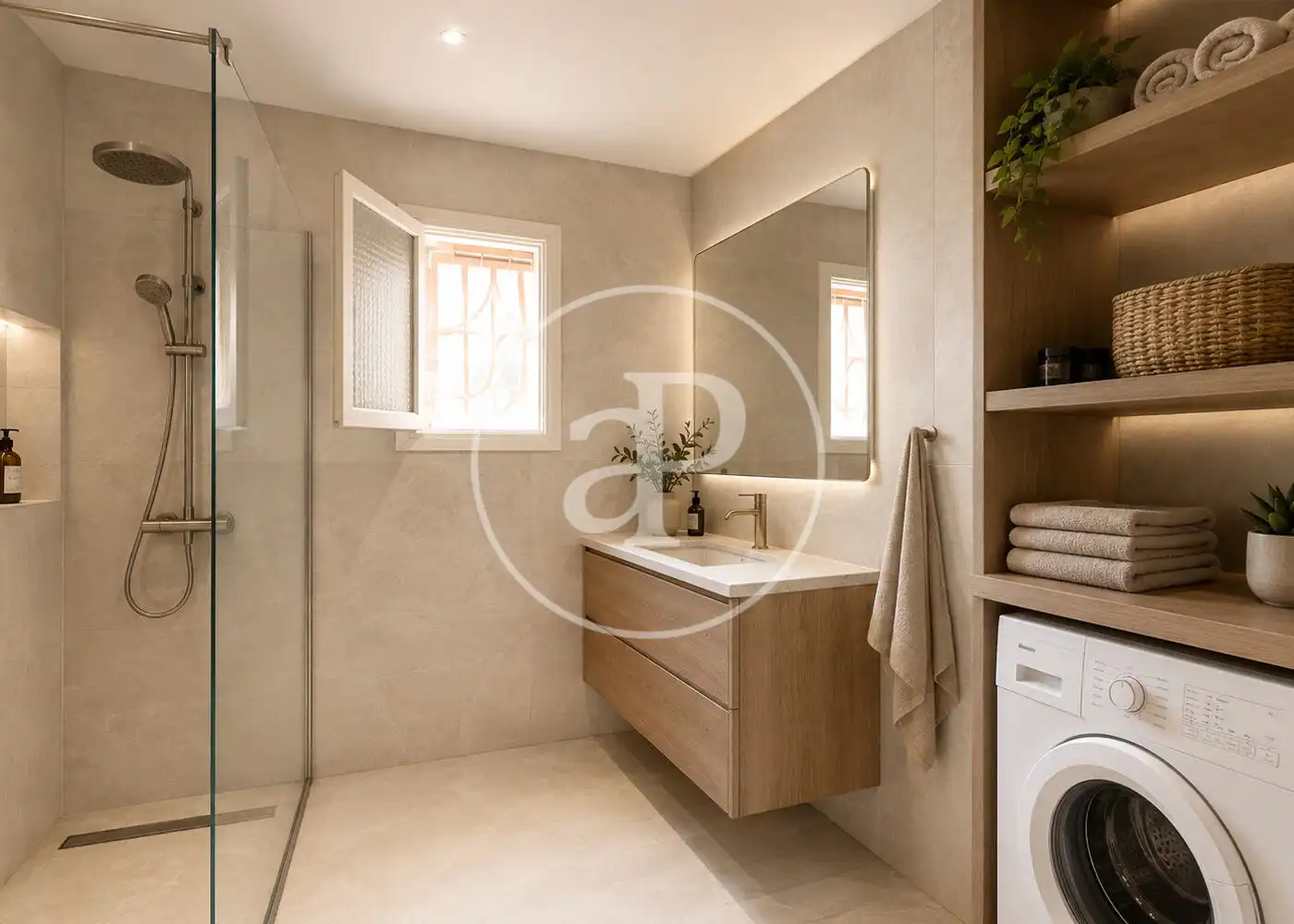 Bany de Casa o xalet en venda en  Palma de Mallorca amb Aire condicionat, Calefacció i Jardí privat