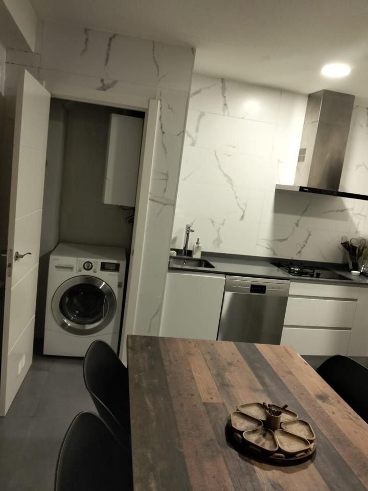 Kitchen of Flat for sale in  Zaragoza Capital  with Heating and Balcony
