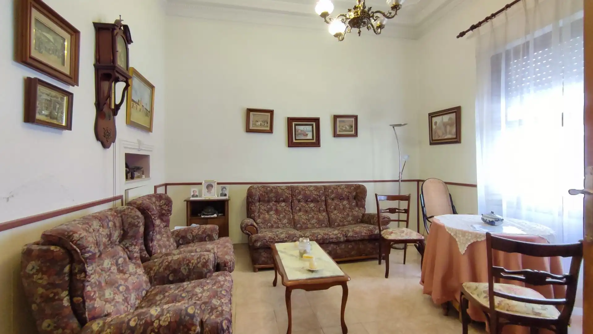 Sala de estar de Casa o chalet en venta en Gandia con Jardín privado, Terraza y Amueblado