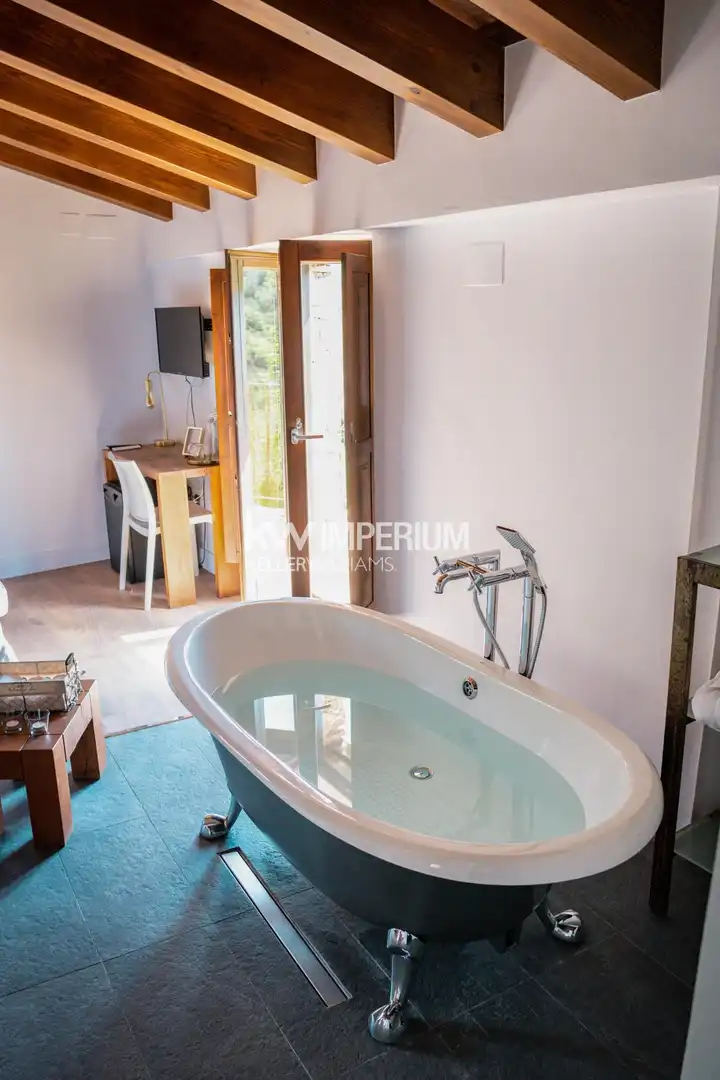 Bany de Casa o xalet en venda en Colldejou amb Aire condicionat, Jardí privat i Terrassa