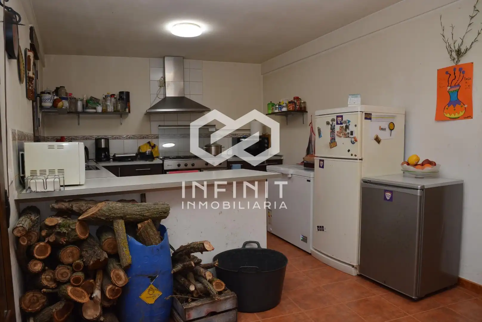 Cocina de Casa o chalet en venta en Moratilla de los Meleros con Jardín privado y Trastero
