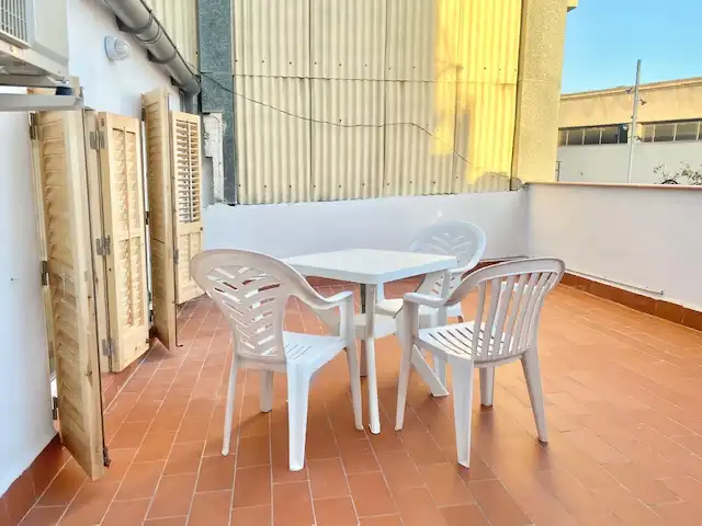 Terrace of Attic for rent in Barcelona  with Air Conditioner, Heating and Terrace