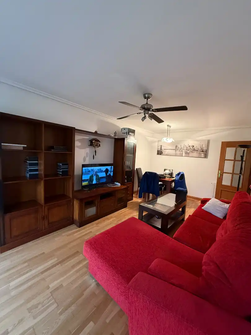 Wohnzimmer von Wohnung zum Verkauf in Hazas de Cesto mit Klimaanlage, Heizung und Terrasse