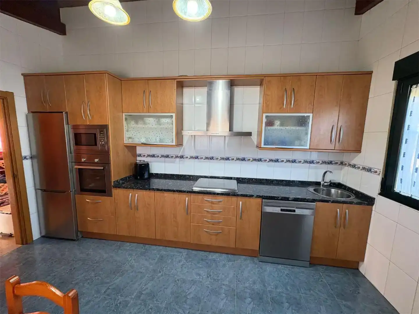 Kitchen of Flat for sale in Carrascal de Barregas  with Private garden, Storage room and Swimming Pool