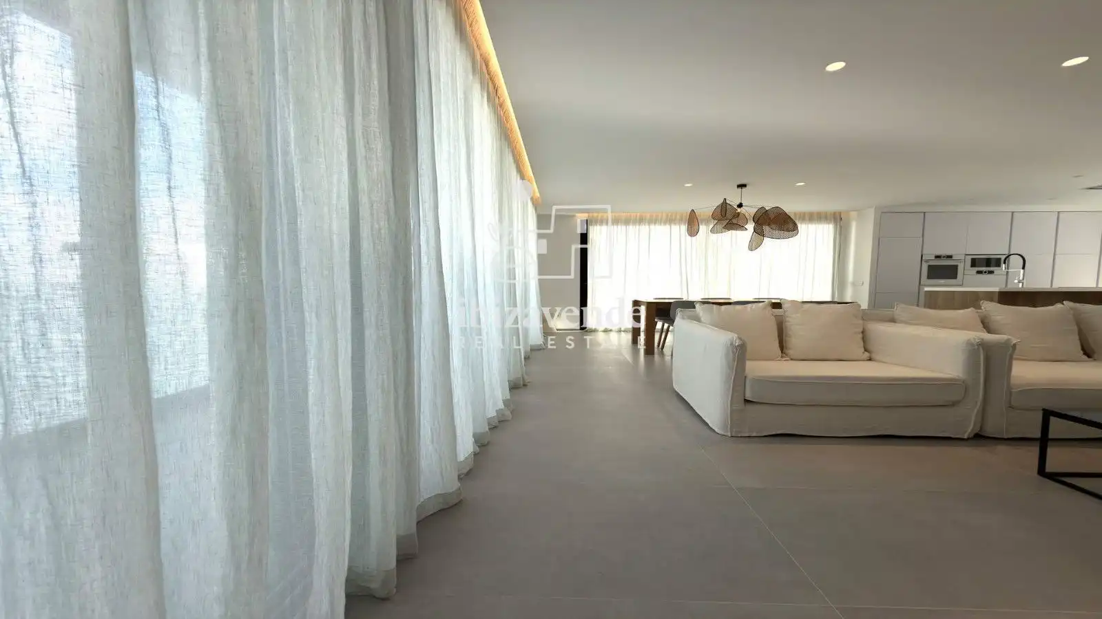Sala d'estar de Casa o xalet en venda en Santa Eulària des Riu amb Aire condicionat, Calefacció i Piscina