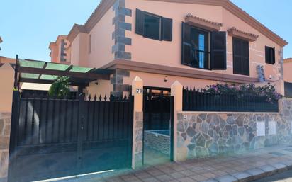 Exterior view of Single-family semi-detached for sale in Puerto del Rosario  with Air Conditioner and Terrace