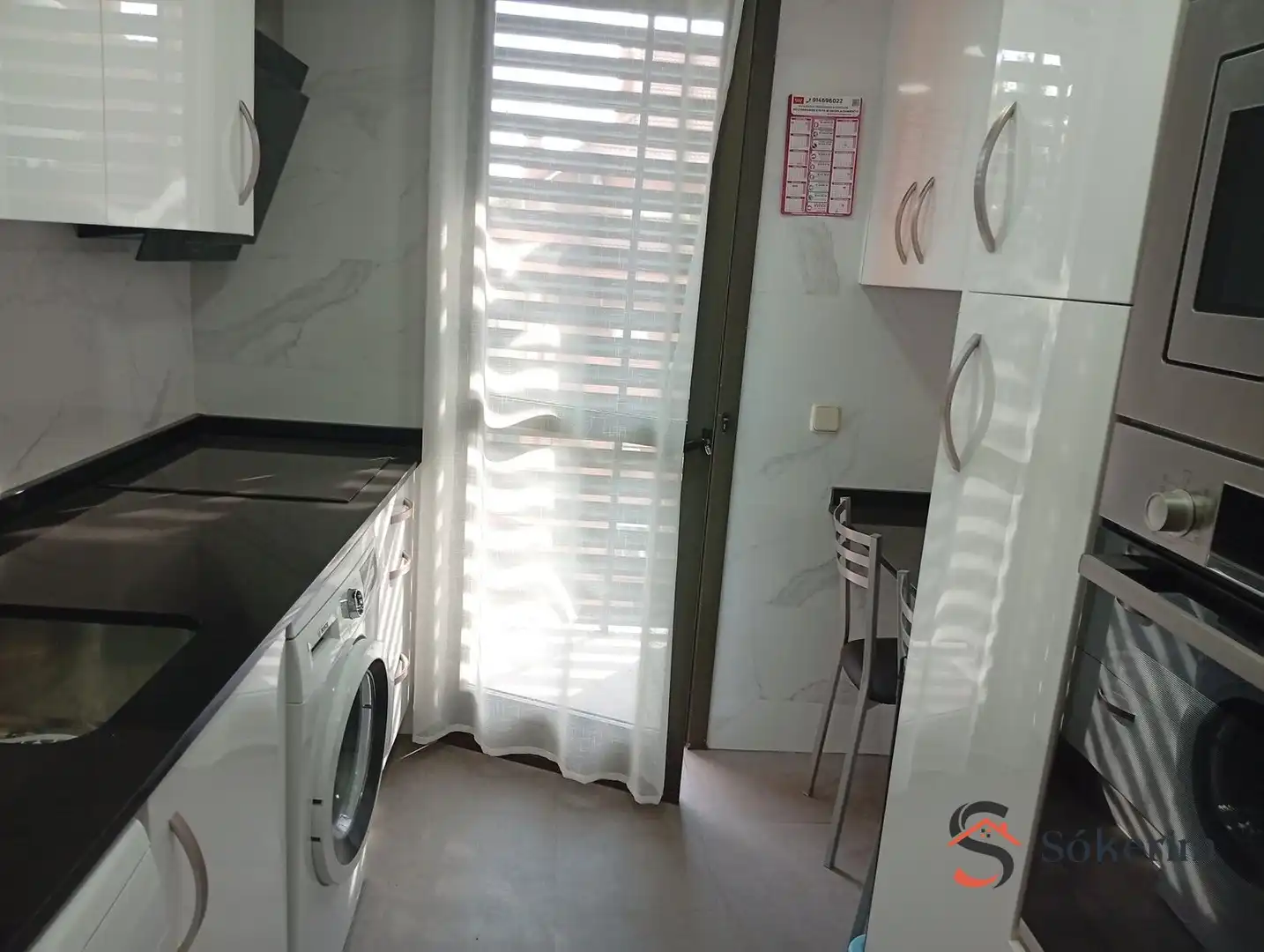 Cocina de Piso en venta en Madrid con Aire acondicionado, Calefacción y Jardín privado