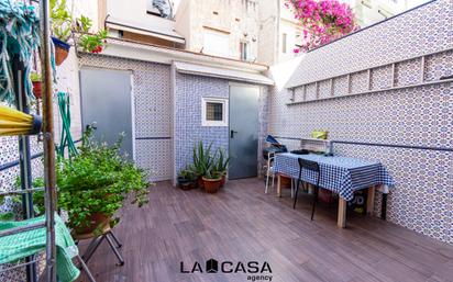 Terrassa de Casa o xalet en venda en  Barcelona Capital amb Terrassa i Balcó