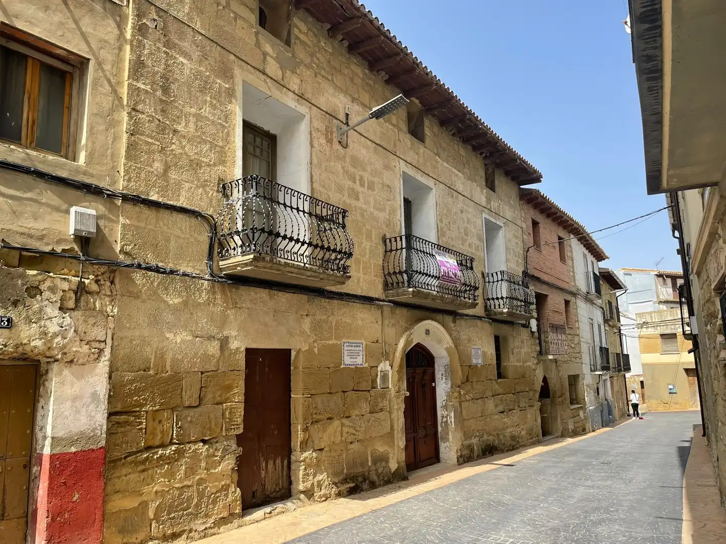 Vista exterior de Casa o xalet en venda en Erla amb Terrassa i Traster