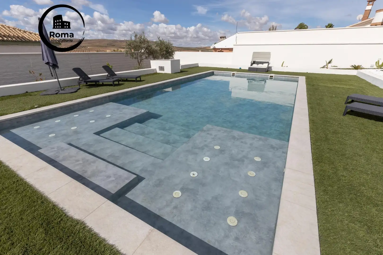 Piscina de Casa o chalet en venta en Padul con Aire acondicionado, Jardín privado y Terraza