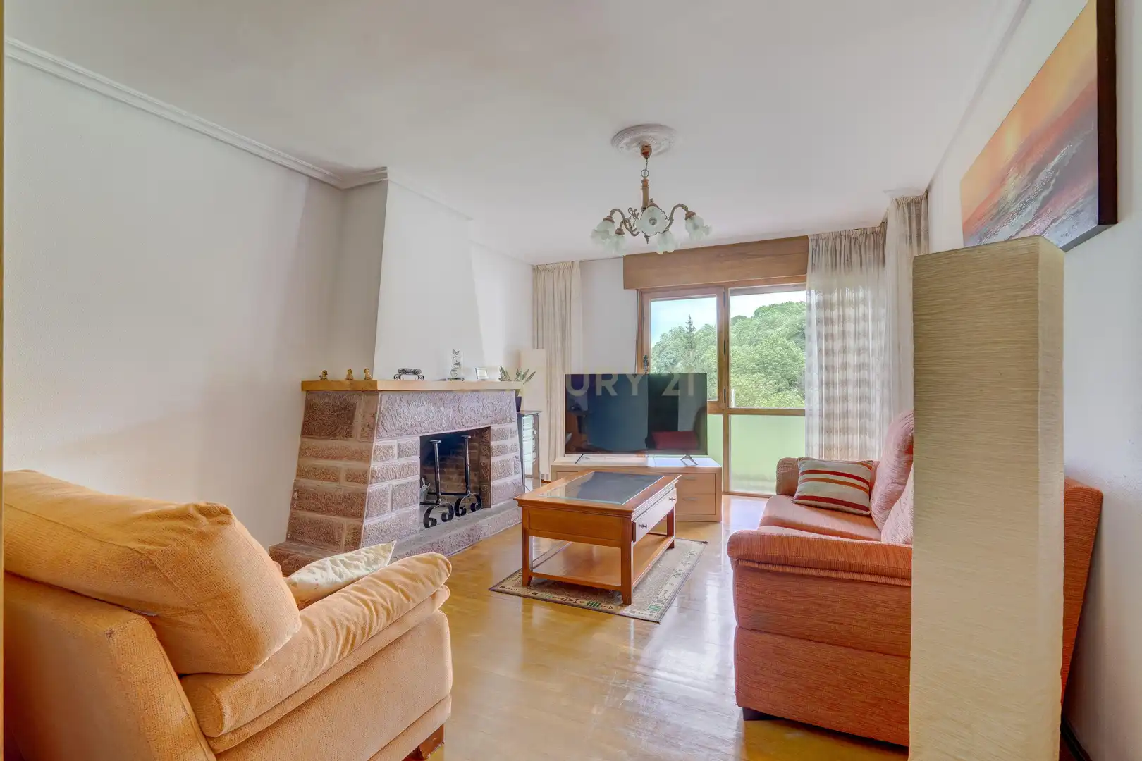 Living room of Flat for sale in Oiz  with Private garden and Storage room