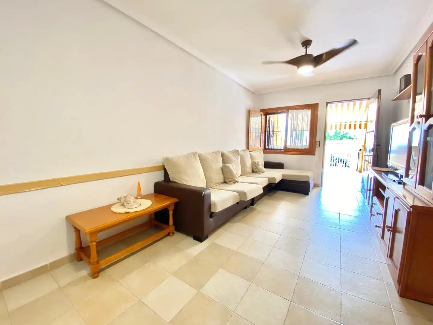 Sala de estar de Casa o chalet de alquiler en Pilar de la Horadada con Aire acondicionado, Calefacción y Amueblado