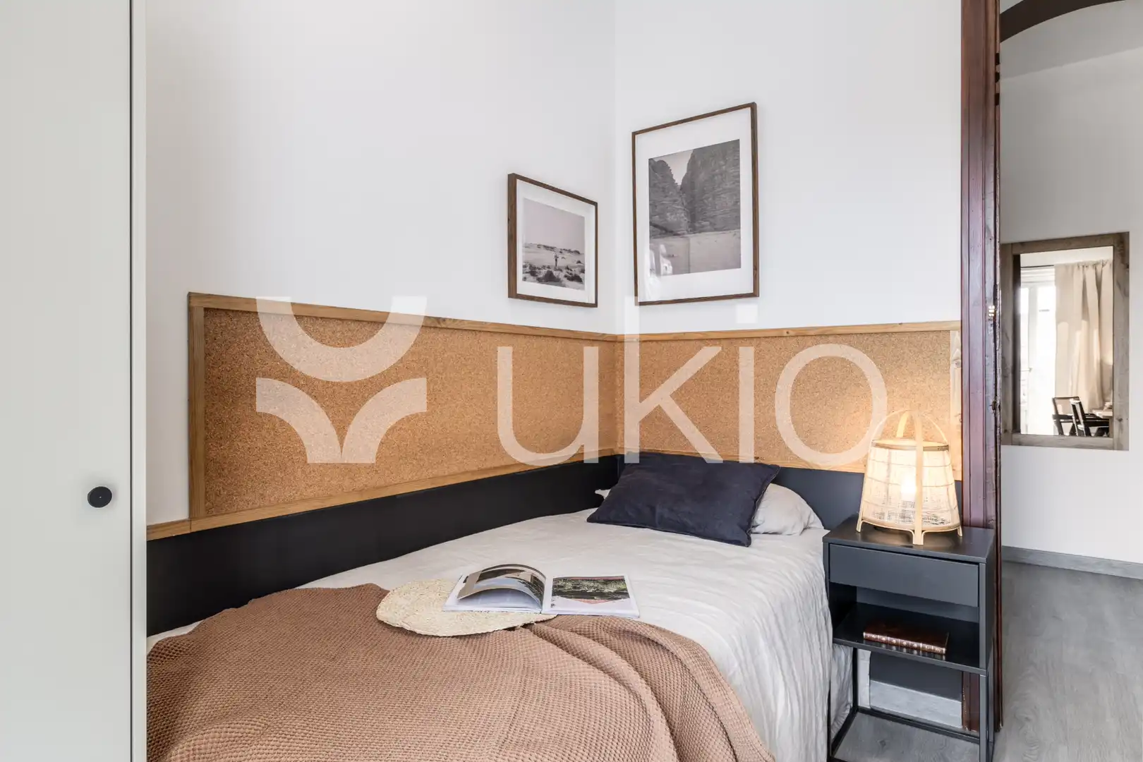 Habitación de Apartamento de alquiler en Madrid con Aire acondicionado, Amueblado y Horno