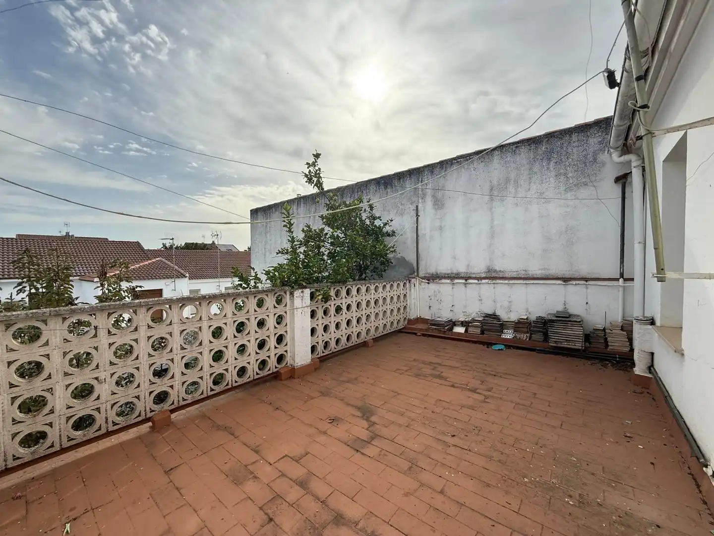 Terraza de Casa adosada en venta en Mérida con Aire acondicionado, Calefacción y Trastero