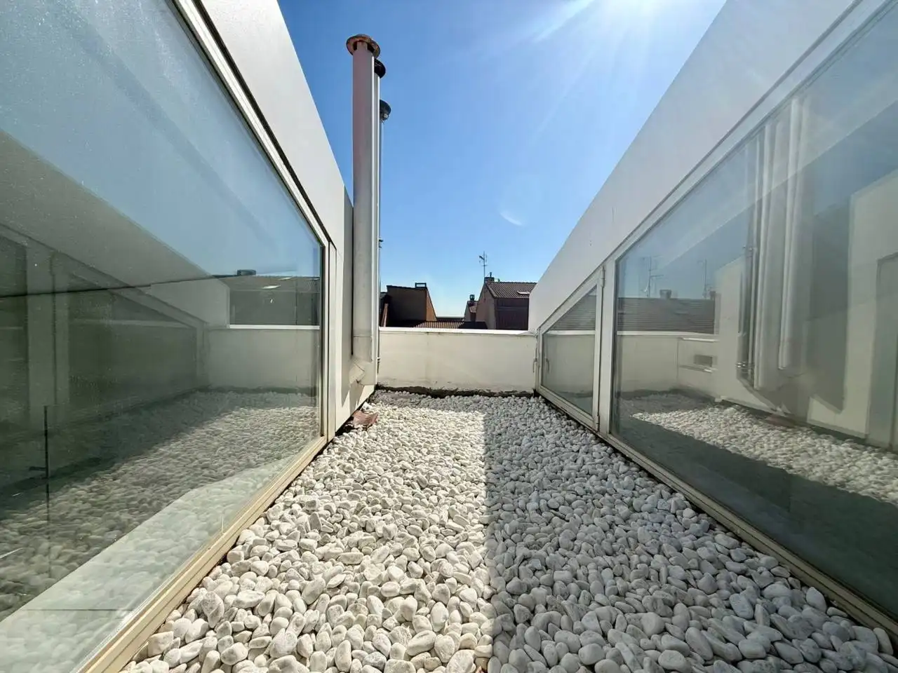 Terrassa de Casa adosada en venda en Burgos amb Calefacció i Jardí privat