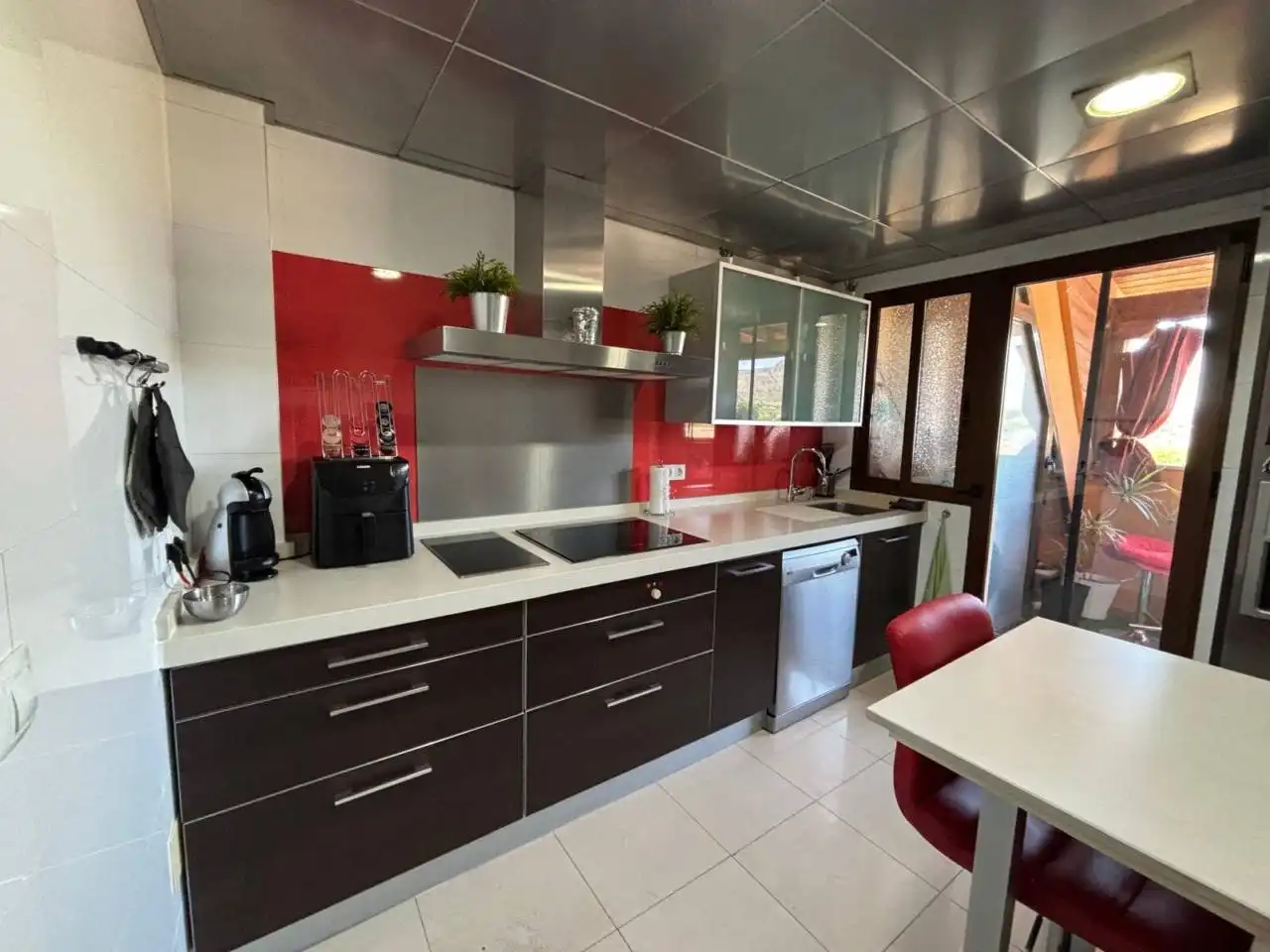 Küche von Wohnung zum Verkauf in Archena mit Klimaanlage, Terrasse und Abstellraum
