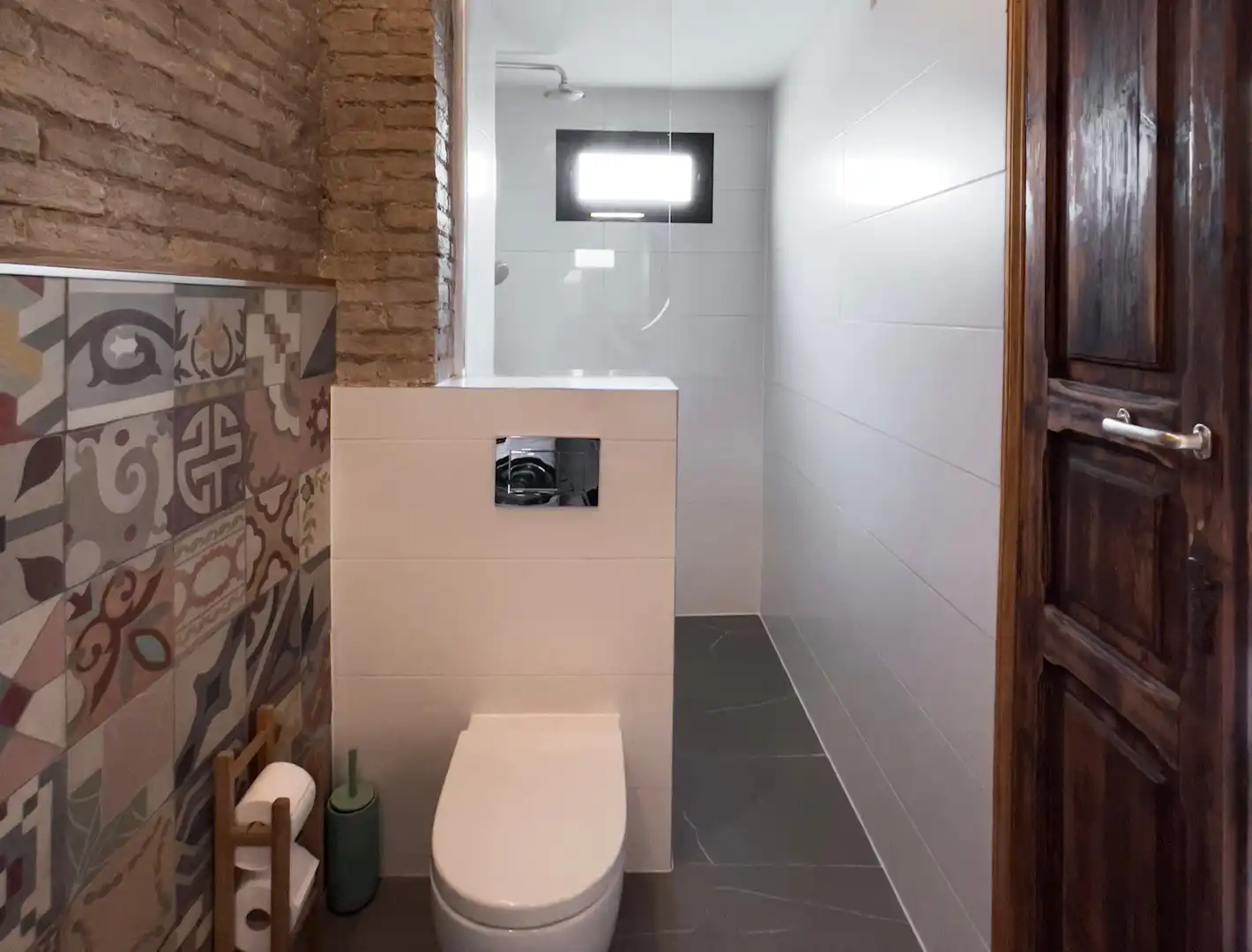 Bany de Pis de lloguer en Valencia amb Aire condicionat, Calefacció i Parquet