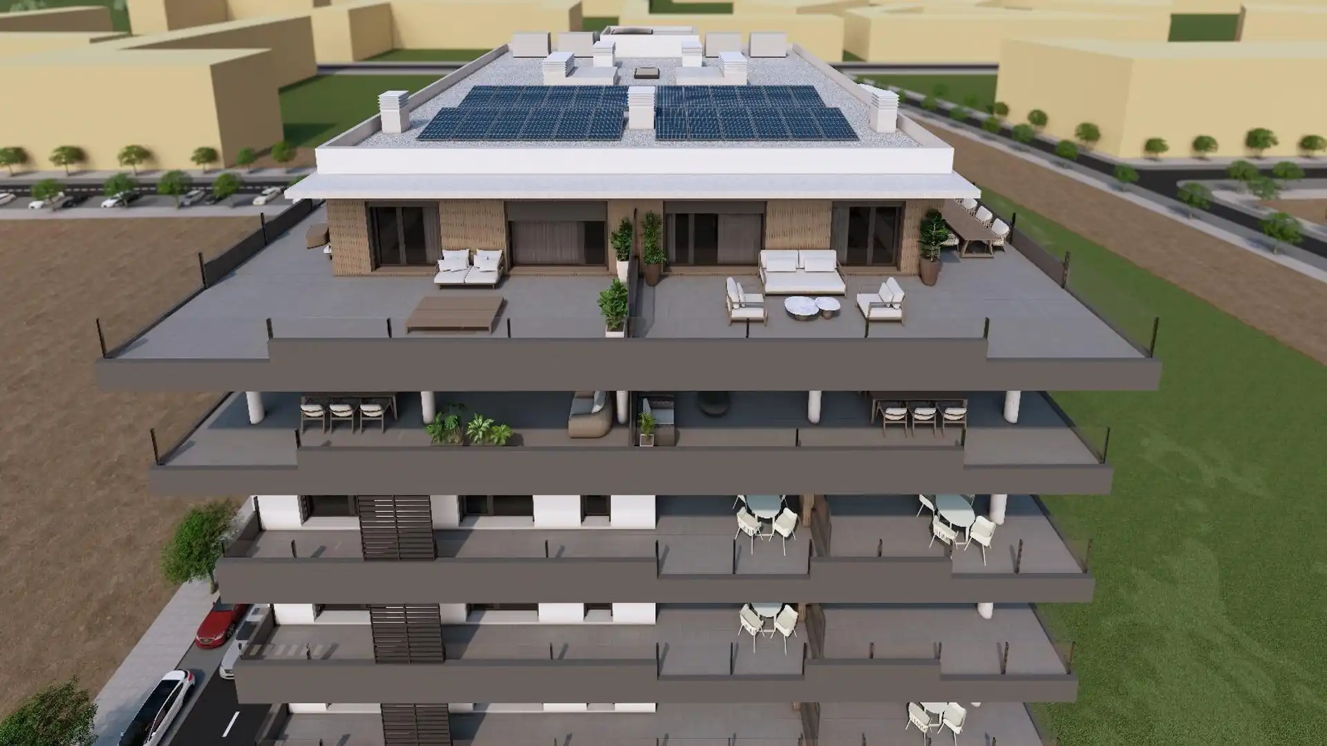 Terrace of Flat for sale in León Capital   with Terrace, Storage room and Community pool