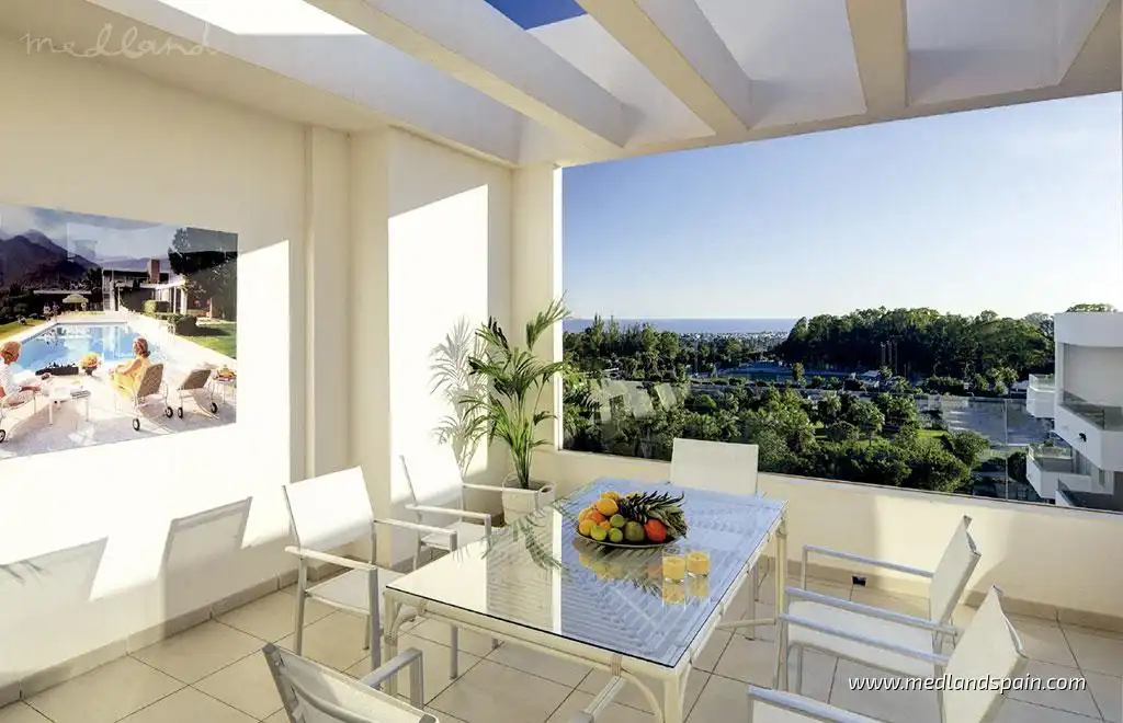 Terrassa de Apartament en venda en Marbella amb Aire condicionat, Calefacció i Terrassa