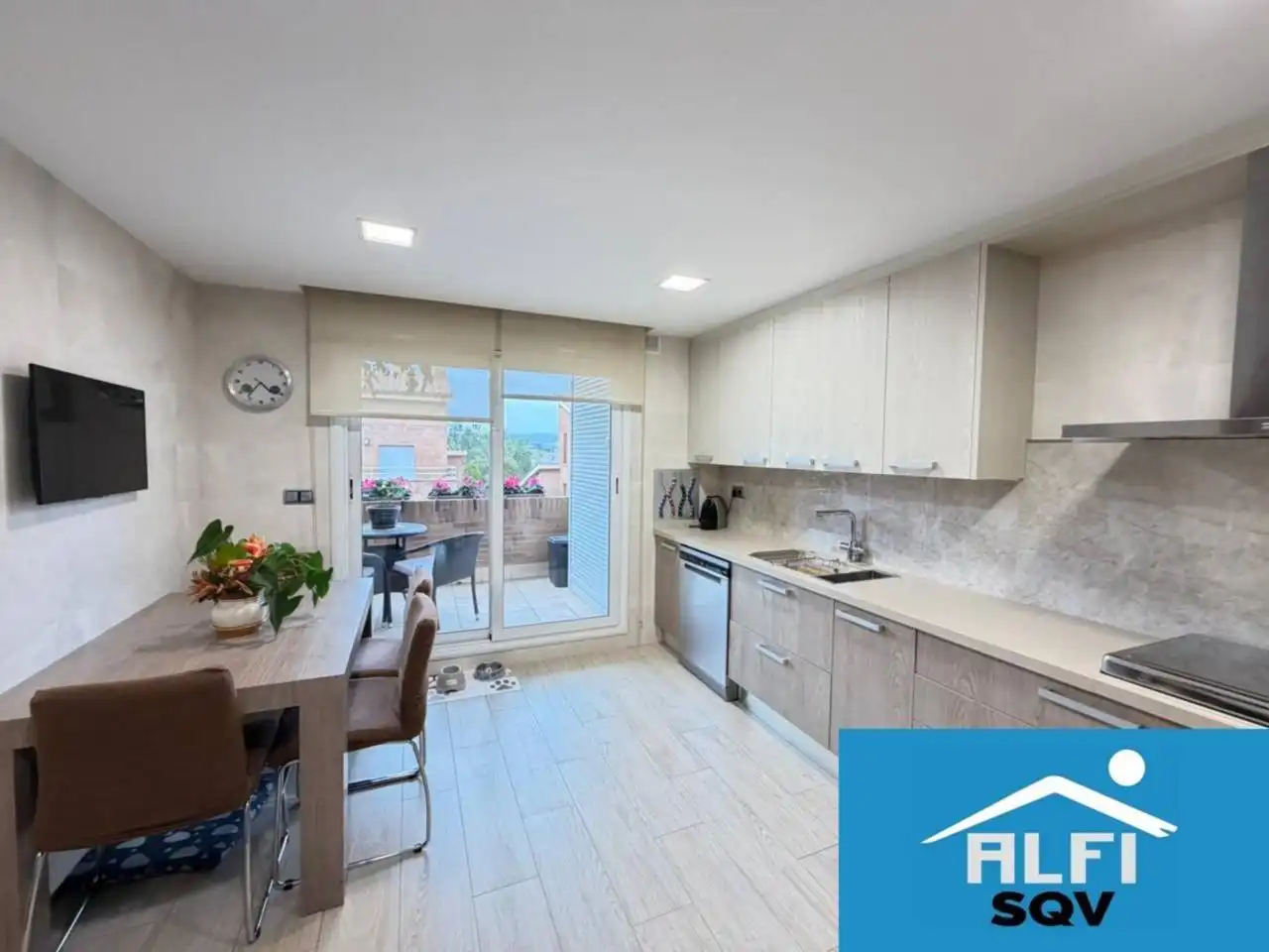 Kitchen of Houses for sale in Sant Quirze del Vallès  with Air Conditioner, Heating and Private garden