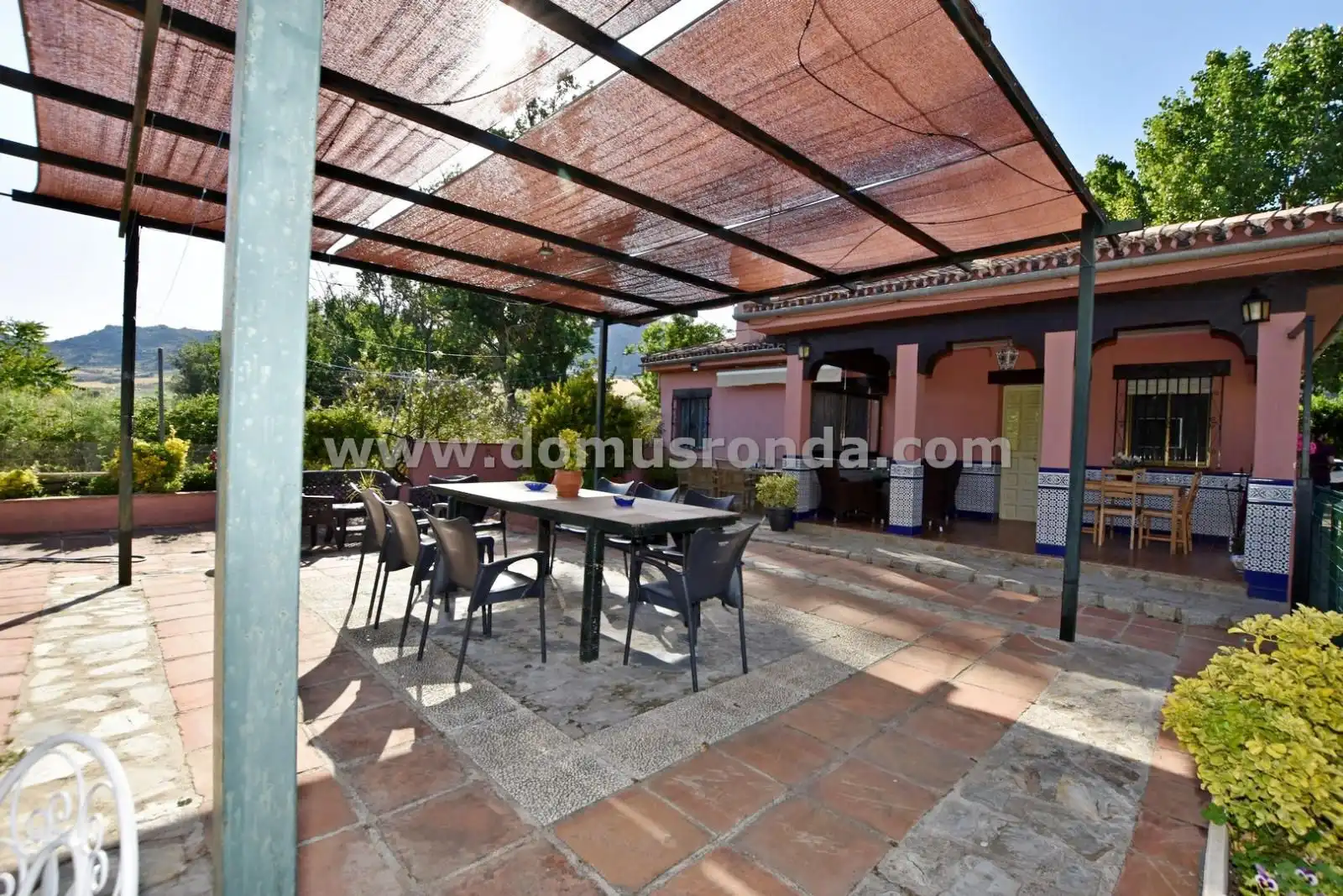 Terrassa de Finca rústica en venda en Ronda amb Aire condicionat, Jardí privat i Terrassa